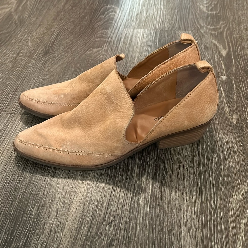 Lucky Brand Light Brown Ankle Booties